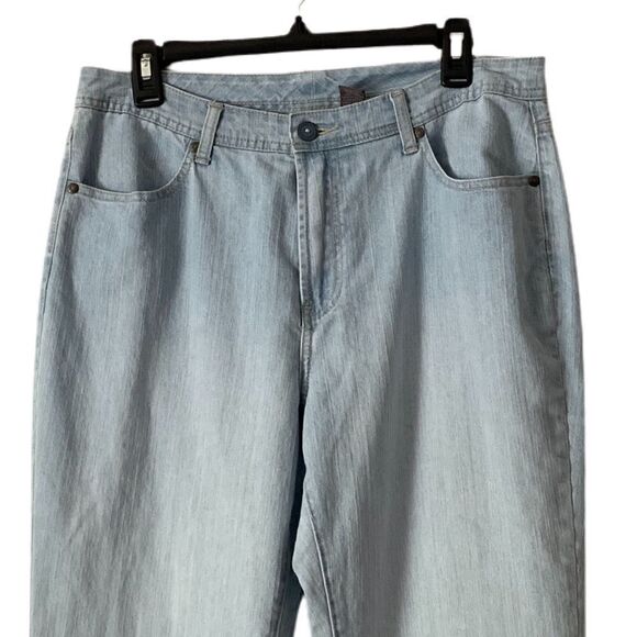 Additions Chico’s Wide Leg High Rise Denim Jeans - Picture 2 of 6